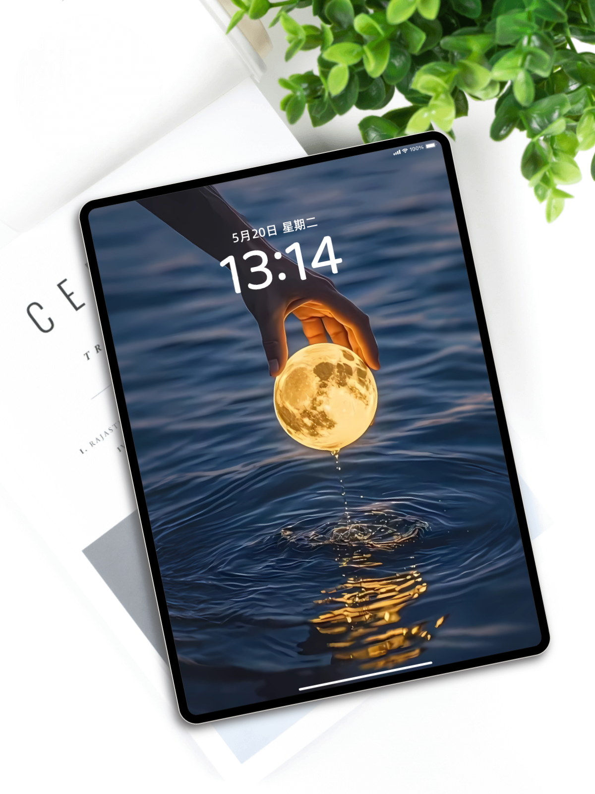 月亮之手壁纸|唯美意境高清手机电脑平板动态壁纸全套下载