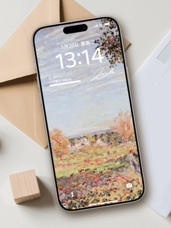 震撼火山爆发油画风壁纸 | 激情自然艺术装饰背景墙